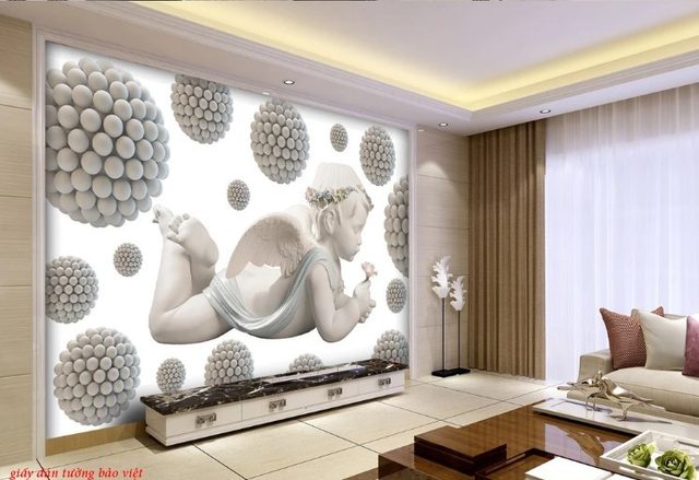 Giấy dán tường 3d d196