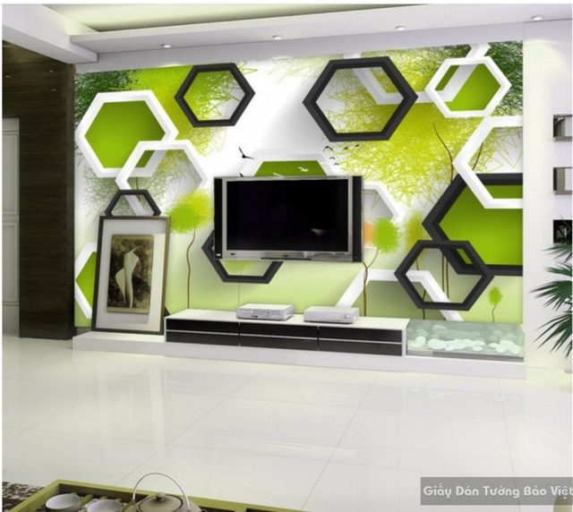 Điểm nhấn 3d đẹp sang trọng cho phòng ngủ của bạn