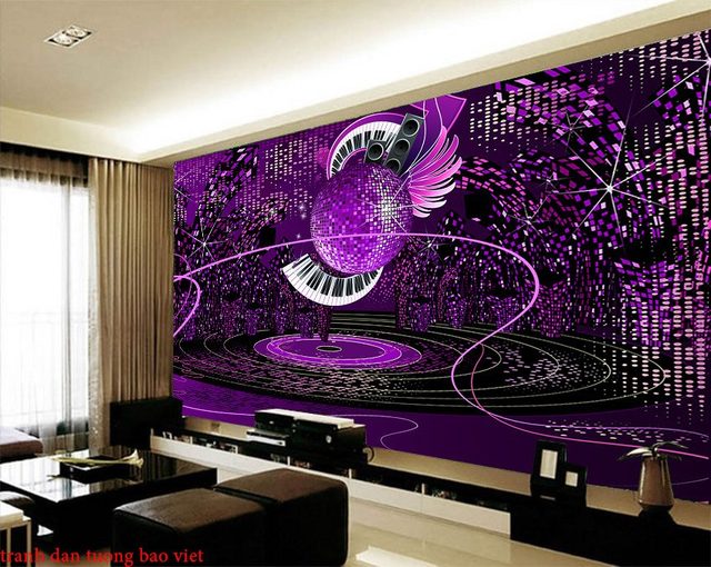 Wallpaper for karaoke room Fm361