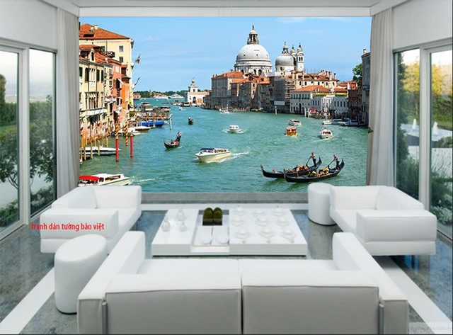 Wall paintings of Italian landscape Fm273