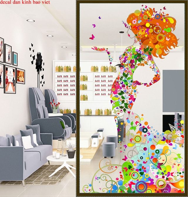 Decal dán kính 3d cao cấp se031