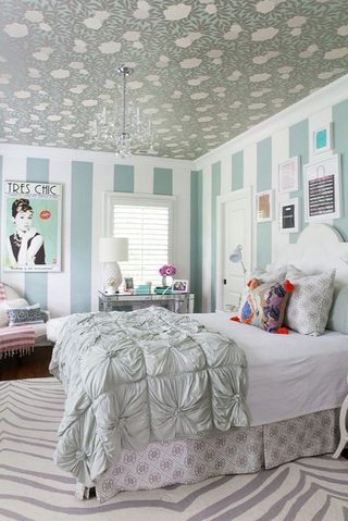 Trang trí giấy dán tường chỉ với 5 cách đơn giản